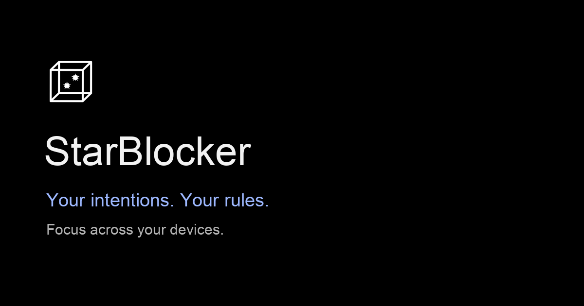 Worlds first Intention-based blocker